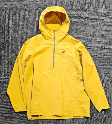 New Outdoor Research Freewheel MTB Half Zip Hoodie Women’s XL Caramel