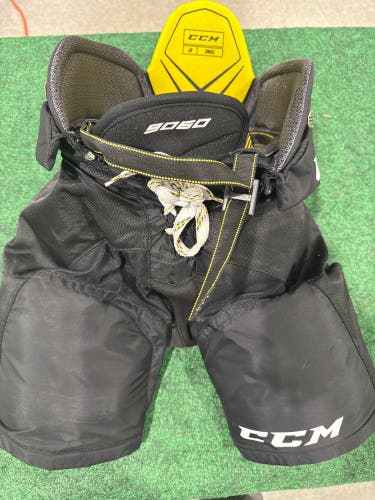 Black CCM Tacks 9060 Hockey Pants (Used) | Junior Small