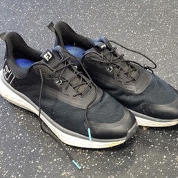 Used Foot Joy Mens Golf Shoes Black Senior 12 11849-S000037540