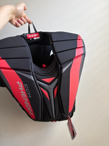 Small / Medium CCM Phenom Goalie Chest Protector (New)