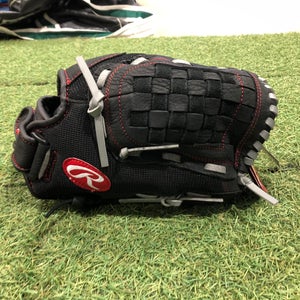 Black Rawlings Renegade RH Pitcher's Baseball Glove 12.5" (New)