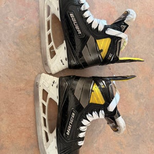 Black/Yellow 2020 Bauer Supreme 3S Pro Hockey Skates Regular Width 12 (Used)