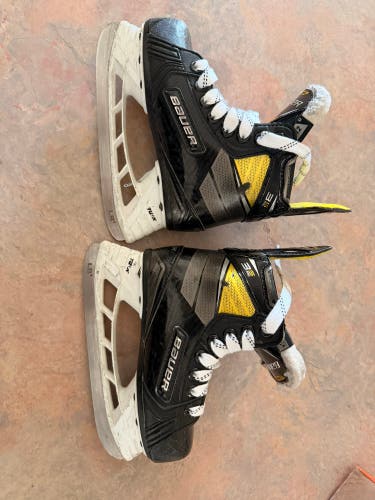 Black/Yellow 2020 Bauer Supreme 3S Pro Hockey Skates Regular Width 12 (Used)