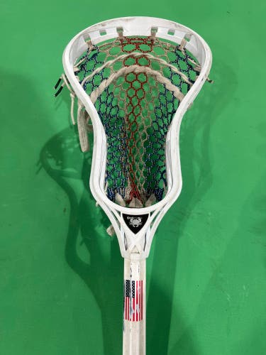 ECD Rebel Offence Head w/ ECD CF5 Composite Shaft | Complete Lacrosse Stick