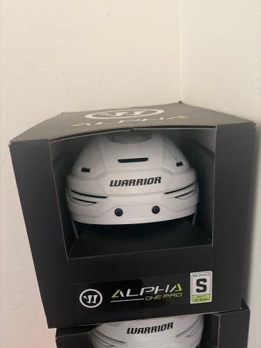 Small Warrior Alpha One Pro Helmet (New)
