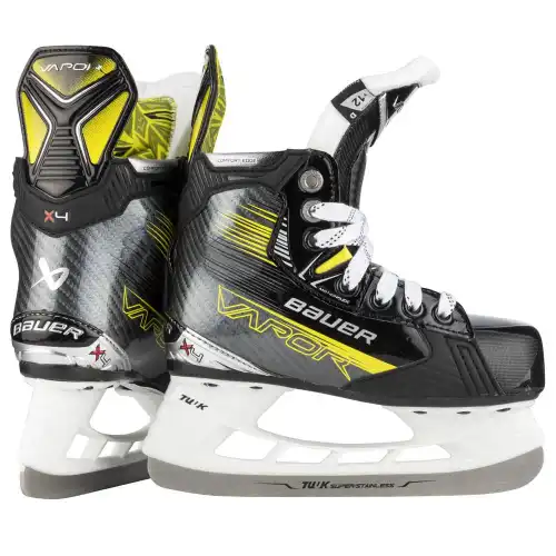 New Bauer X4 Junior Hockey Skates - Extra Wide Size 2EE