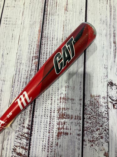 2019 Marucci CAT Alloy Bat USABat Certified (-10) Alloy 18 oz 28" (Used)