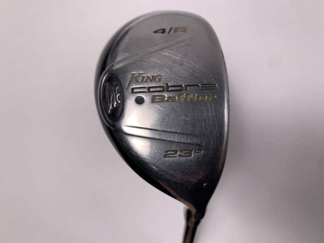 Cobra Baffler 2005 4 Hybrid 23* Aldila NV-HL 65 65g Stiff Graphite Mens RH