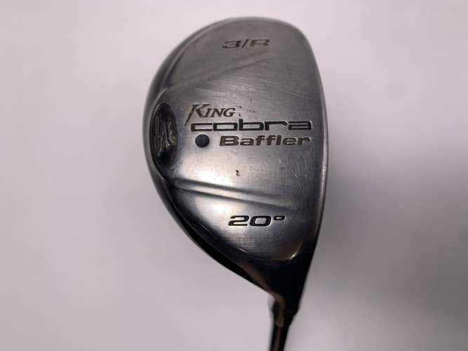 Cobra Baffler 2005 3 Hybrid 20* Aldila NV HL 65g Stiff Graphite Mens RH