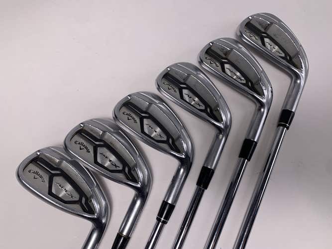 Callaway Apex CF 16 Iron Set 5-PW True Temper XP S300 95g Stiff Steel Mens RH