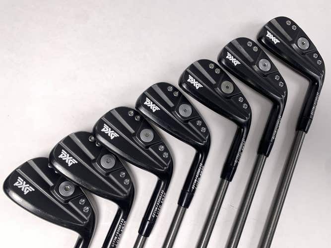 PXG 0311 T GEN4 Xtreme Dark Iron Set 4-PW AeroTech SteelFiber i95 Stiff RH
