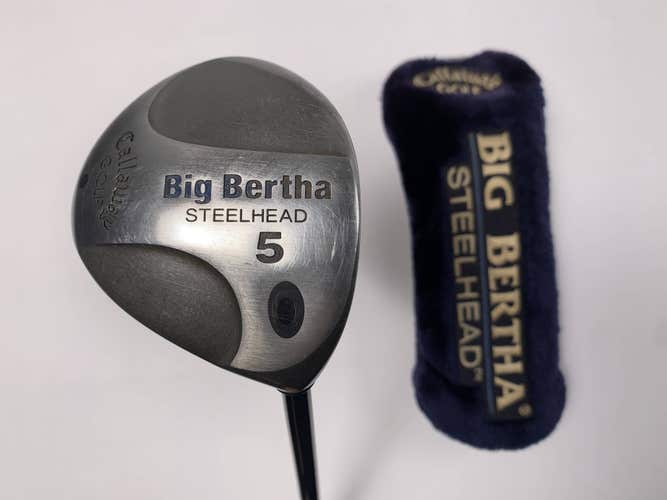 Callaway Steelhead 5 Fairway Wood 18* RCH 99 Regular Graphite Mens RH HC