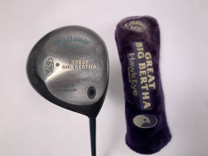 Callaway Original Great Big Bertha Driver 10* Gems Ultra Light Ladies RH HC