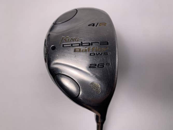 Cobra Baffler DWS 2008 4 Hybrid 26* Aldila NV HL 60g Senior Graphite Mens RH