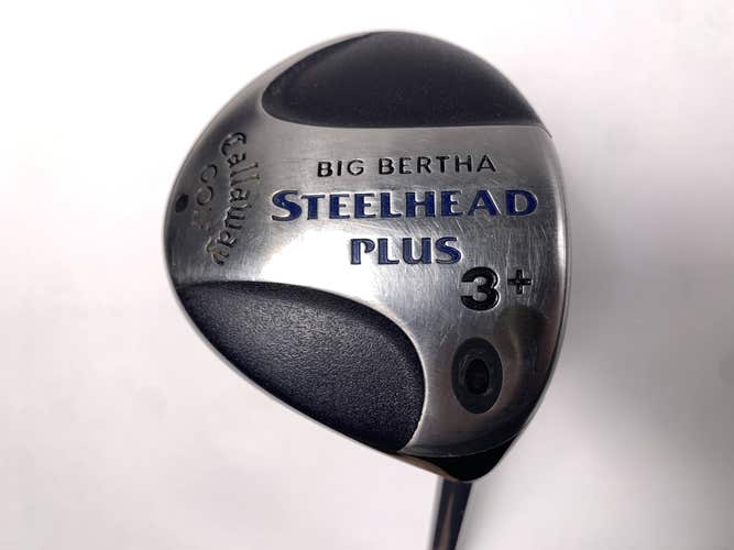 Callaway Steelhead Plus 3+ Fairway Wood 15* Steelhead Plus Firm Graphite Mens RH