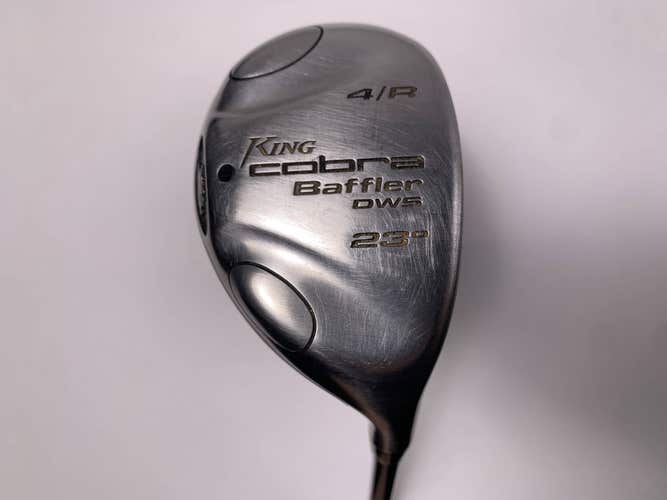 Cobra Baffler DWS 2008 4 Hybrid 23* Aldila NV-HL 65 65g Stiff RH Midsize Grip