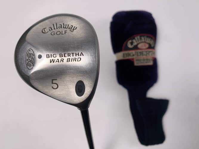 Callaway Big Bertha Warbird 5 Fairway Wood 18* RCH 96 Firm Graphite Mens RH HC