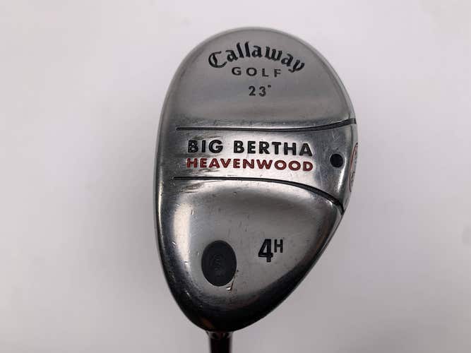 Callaway Big Bertha Heavenwood 4 Hybrid 23* RCH 75w Regular Graphite Mens LH