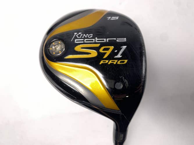 Cobra S9-1 Pro 3 Fairway Wood 15* Matrix Ozik XFW-7 Extra Stiff Graphite Mens RH
