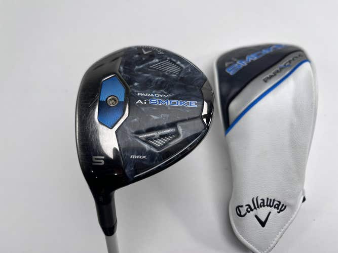 Callaway Paradym Ai Smoke Max 5 Fairway Wood 18* Raijin Three 65g Regular LH HC