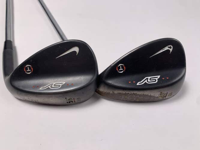 Nike SV Tour Black Wedge Set 56* 10 | 60* 6 Dynamic Gold S400 Stiff RH