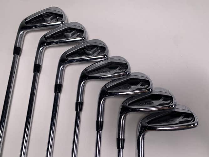 LEFTY Titleist T300 2021 Iron Set 5-PW+AW AMT Red R300 Regular Steel Mens LH