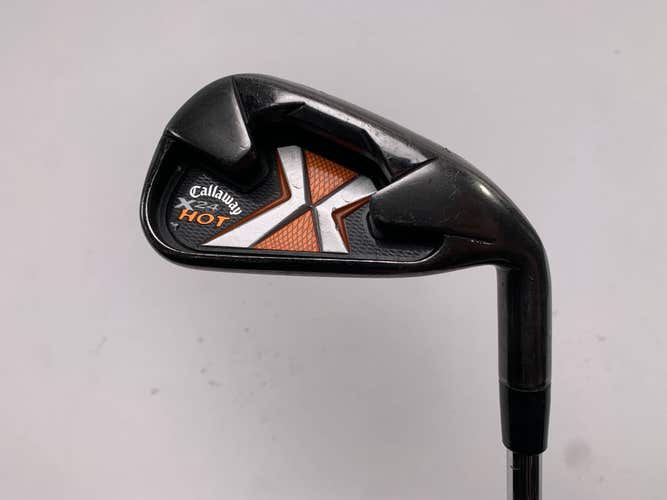 Callaway X-24 Hot Single 7 Iron Uniflex Steel Mens RH