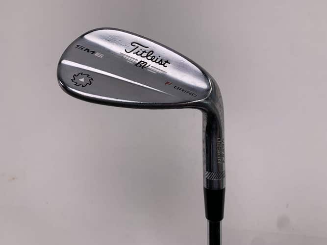 Titleist Vokey SM6 Tour Chrome Gap Wedge GW 52* 8 Bounce F-Grind Wedge RH
