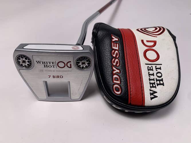 Odyssey White Hot OG LE 7 Bird Stroke Lab Putter 35" Mens RH HC