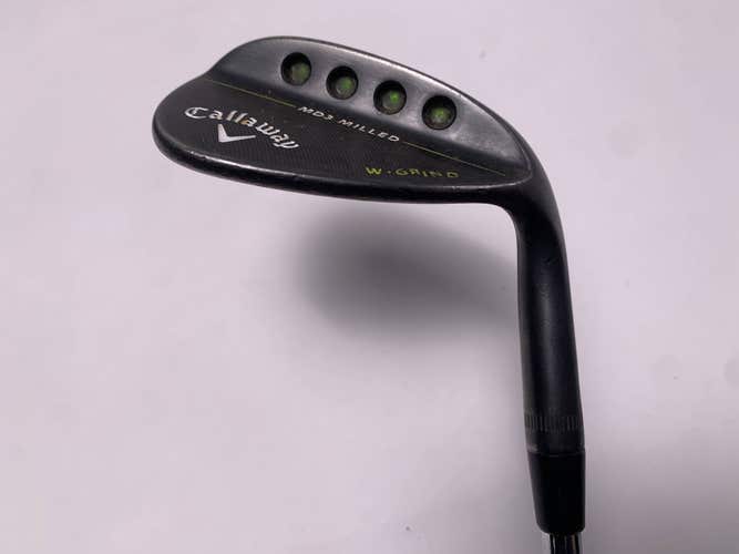 Callaway MD3 Milled Black W-Grind Sand Wedge SW 56* 12 Bounce DG Wedge RH
