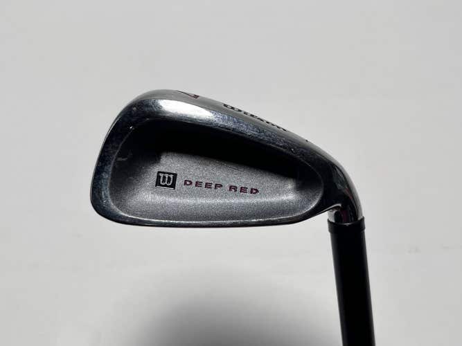 Wilson Deep Red Single 7 Iron Tri-Ply Fat Shaft Regular Graphite Mens RH