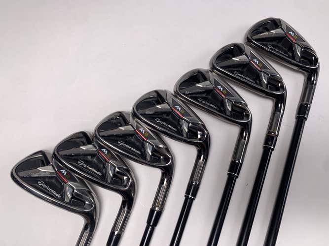 TaylorMade M2 Iron Set 5-PW+AW REAX Regular Graphite Mens RH