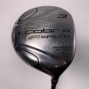Cobra F Speed 3 Fairway Wood 15* Aldila NV-F 55g Stiff Graphite Mens RH