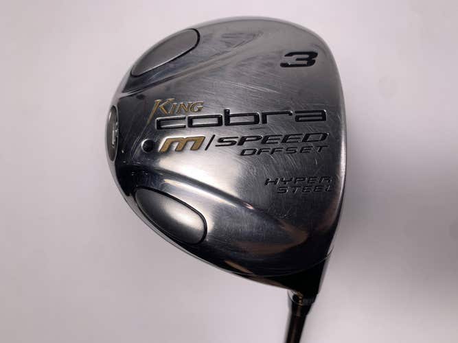 Cobra M Speed Offset 3 Fairway Wood 15* Bassara M Speed Tuned 45g Senior RH