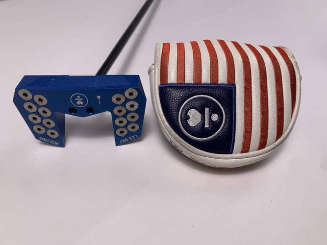 L.A.B. Golf MEZZ.1 Max Broomstick Putter 46" ACCRA 77* Mens RH HC