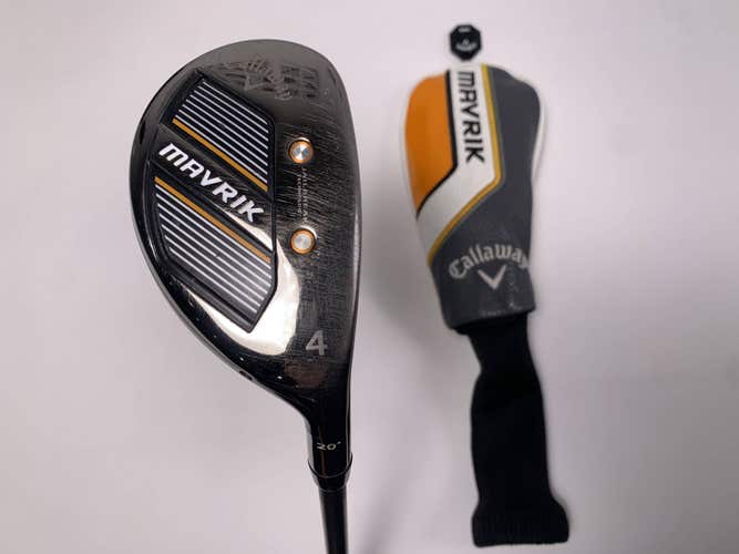 Callaway Mavrik 4 Hybrid 20* Project X Catalyst 6.0 75g Stiff Mens RH HC