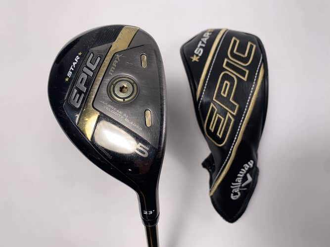 Callaway EPIC MAX Star 5 Hybrid 23* ATTAS Speed Series 40g Ladies Womens RH HC