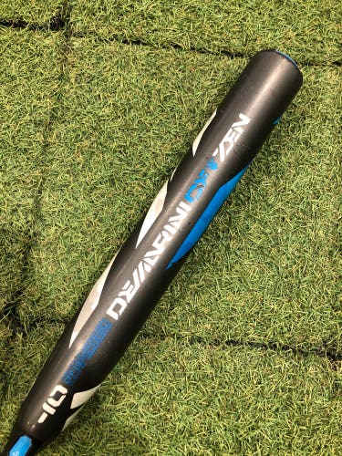 Gray 2019 DeMarini CF Zen Composite Bat (-10) Composite 22 oz 32" (Used)