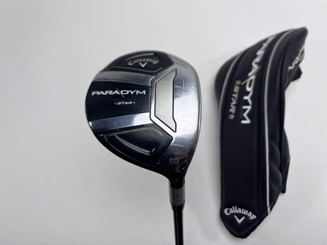 Callaway Paradym Star 9 Fairway Wood 25* ATTAS Speed Series 40g Regular RH HC
