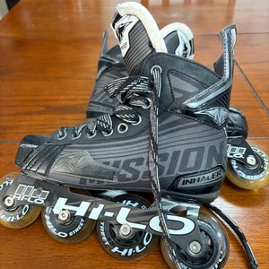 Mission Inhaler DS7 Inline Skates Wide Width Size 3 (Used)