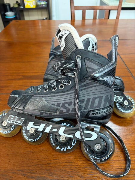 Mission Inhaler DS7 Inline Skates Wide Width Size 3 (Used)