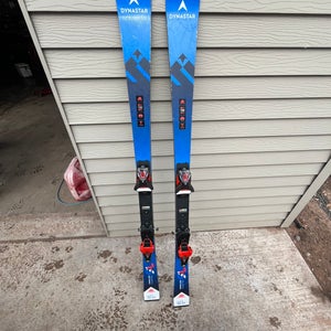 Unisex 2023 Dynastar Speed Team SL 165 cm Racing Skis With Bindings Max Din 13 (Used)