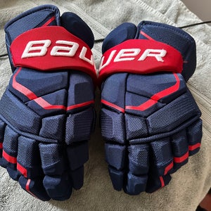 Bauer Supreme 2S Pro Gloves 14" Pro Stock Team USA colorway