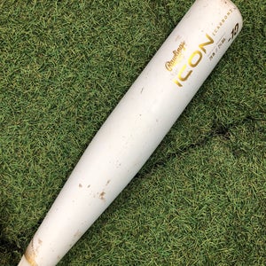 2024 Rawlings Icon Composite Bat USSSA Certified (-10) Composite 19 oz 29" (Used)