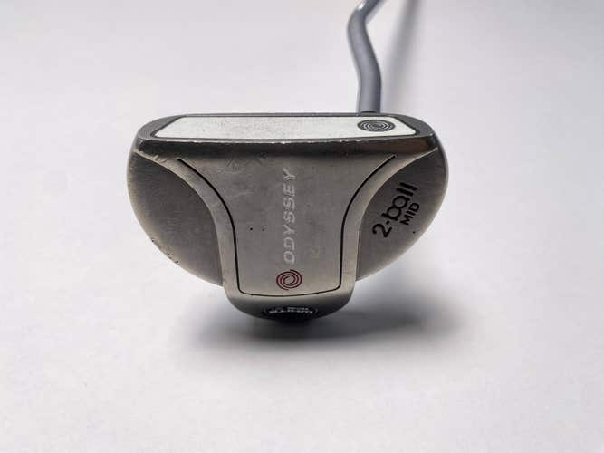 Odyssey White Ice 2-Ball Mid Putter 41" Mens RH - NEw Long Grip