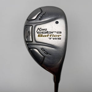 Cobra Baffler TWS 2009 4 Hybrid 23* Aldila DVS-HL 65g Stiff Graphite Mens RH