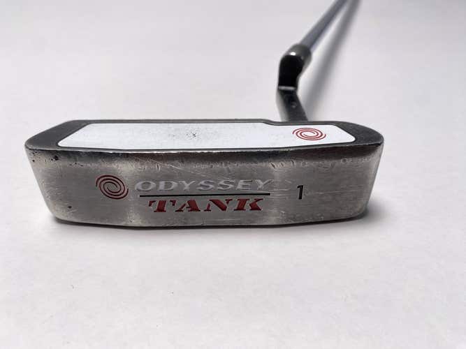 Odyssey Tank 1 Putter 38.5" Mens RH - NEw Grip