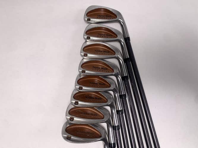 TaylorMade Burner Oversize Iron Set 4-PW+SW Bubble R-80 Plus Regular Graphite RH