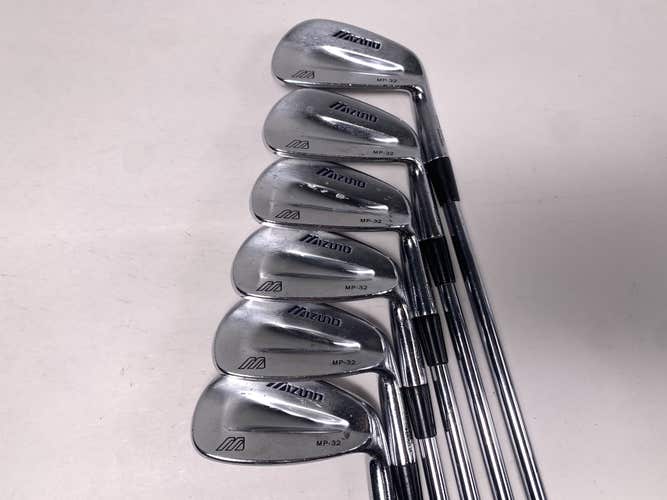 Mizuno MP 32 Iron Set 5-PW True Temper Dynamic Gold S300 Stiff Steel Mens RH