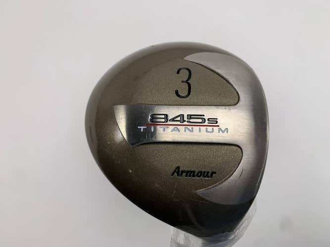 Tommy Armour 845s Titanium 3 Fairway Wood 15* G Force 3.3 Stiff Graphite Mens RH